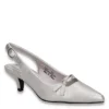 Easy Street Womens Emerin Slingback Pump - Silver 1 Easy Street Womens Emerin Slingback Pump - Silver -Fashion Women Shoe US 01 108061 00