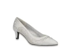 Easy Street Womens Ansen Pump - Silver