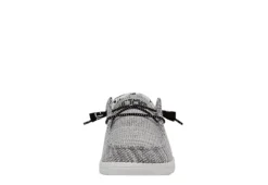 Heydude Womens Wendy Slip On Sneaker - Grey 11 Heydude Womens Wendy Slip On Sneaker - Grey -Fashion Women Shoe US 01 108196 02