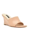 Nine West Womens Rovah Wedge Sandal - Natural -Fashion Women Shoe US 01 108776 00