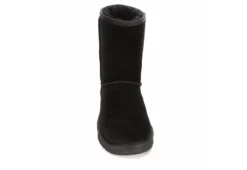Koolaburra By Ugg Womens Koola Short Fur Boot - Black -Fashion Women Shoe US 01 122352 02