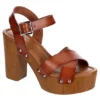 Limelight Womens April Platform Sandal - Cognac -Fashion Women Shoe US 01 132101 00
