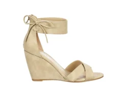 Chinese Laundry Womens Celly Wedge Sandal - Beige -Fashion Women Shoe US 01 132194 01