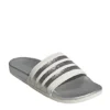 Adidas Womens Adilette Comfort Slide Sandal - White -Fashion Women Shoe US 01 202095 00