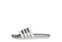 Adidas Womens Adilette Comfort Slide Sandal - White 11 Adidas Womens Adilette Comfort Slide Sandal - White -Fashion Women Shoe US 01 202095 02