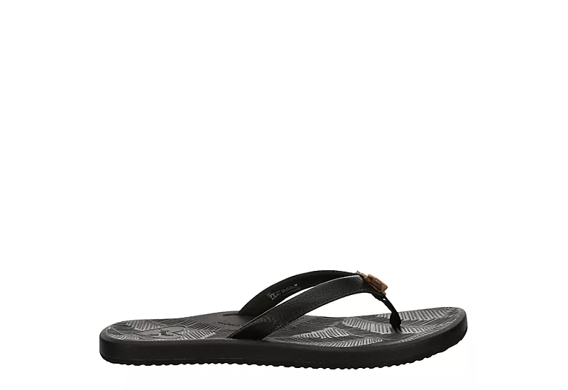 Reef Womens Zen Love Ii Flip Flop Sandal - Black 4 Reef Womens Zen Love Ii Flip Flop Sandal - Black - Image 2