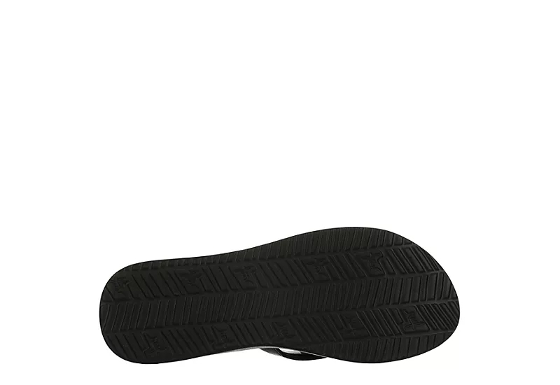 Reef Womens Zen Love Ii Flip Flop Sandal - Black 9 Reef Womens Zen Love Ii Flip Flop Sandal - Black - Image 7