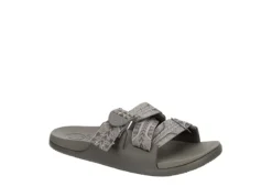 Chaco Womens Chillos Slide Sandal - Dark Grey