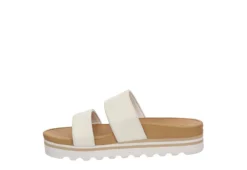 Reef Womens Banded Horizon Hi Slide Sandal - White 12 Reef Womens Banded Horizon Hi Slide Sandal - White -Fashion Women Shoe US 01 202350 03