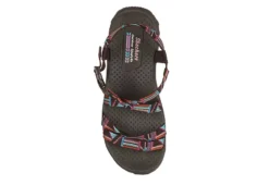 Skechers Womens Reggae Native Vibez Outdoor Sandal - Chocolate 12 Skechers Womens Reggae Native Vibez Outdoor Sandal - Chocolate -Fashion Women Shoe US 01 202402 03