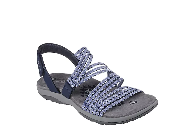 Skechers Womens Reggae Irie Mon Womens Sandal - Navy 3 Skechers Womens Reggae Irie Mon Womens Sandal - Navy