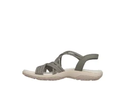 Skechers Womens Reggae Slim Takes Two Womens Sandal - Olive 11 Skechers Womens Reggae Slim Takes Two Womens Sandal - Olive -Fashion Women Shoe US 01 202405 02