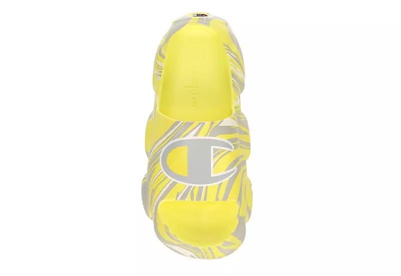 Champion Womens Meloso Slide Sandal - Pale Yellow 8 Champion Womens Meloso Slide Sandal - Pale Yellow - Image 6