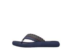 Skechers Womens Asana Flip Flop Sandal - Navy 11 Skechers Womens Asana Flip Flop Sandal - Navy -Fashion Women Shoe US 01 202468 02