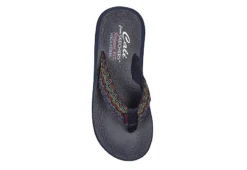 Skechers Womens Asana Flip Flop Sandal - Navy 12 Skechers Womens Asana Flip Flop Sandal - Navy -Fashion Women Shoe US 01 202468 03