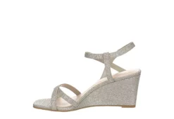 Maripe Womens Lexie Wedge Sandal - Silver -Fashion Women Shoe US 01 202476 03