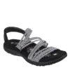 Skechers Womens Reggae Slim - Sweet Route Womens Sandal - Black 2 Skechers Womens Reggae Slim - Sweet Route Womens Sandal - Black -Fashion Women Shoe US 01 202492 00