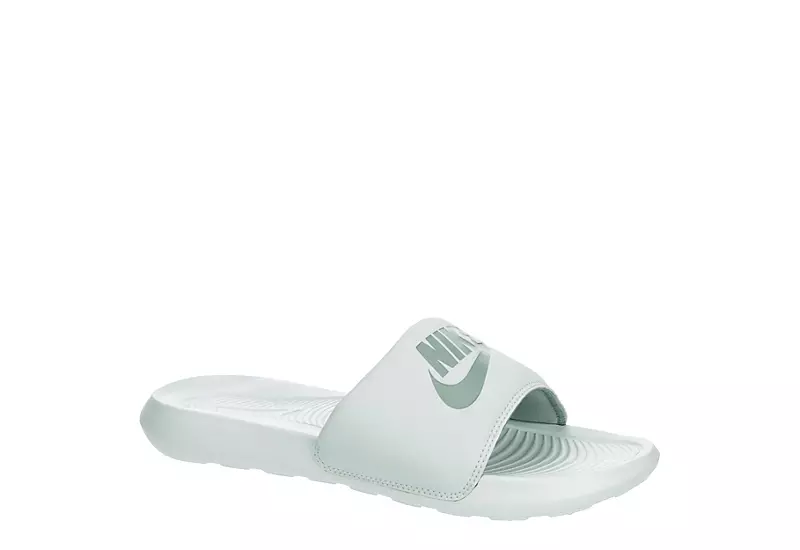 Nike Womens Victori One Slide Sandal - Pale Green 3 Nike Womens Victori One Slide Sandal - Pale Green