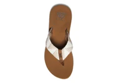 Reef Womens Spring Woven Flip Flop Sandal - Tan -Fashion Women Shoe US 01 202598 02