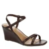 Michael By Michael Shannon Womens Lulu Wedge Sandal - Espresso 2 Michael By Michael Shannon Womens Lulu Wedge Sandal - Espresso -Fashion Women Shoe US 01 202628 00