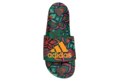 Adidas Womens Adilette Comfort Slide Sandal - Green -Fashion Women Shoe US 01 202664 05