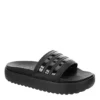 Adidas Womens Adilette Platform Slide Sandal - Black