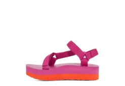 Teva Womens Flatform Universal Platform Outdoor Sandal - Fuschia -Fashion Women Shoe US 01 203150 02