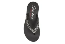 Skechers Womens Lotus Bae Flip Flop Sandal - Black -Fashion Women Shoe US 01 203260 03