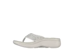 Skechers Womens Dazzle- Arch Fit Flip Flop Sandal - Natural 11 Skechers Womens Dazzle- Arch Fit Flip Flop Sandal - Natural -Fashion Women Shoe US 01 203277 02