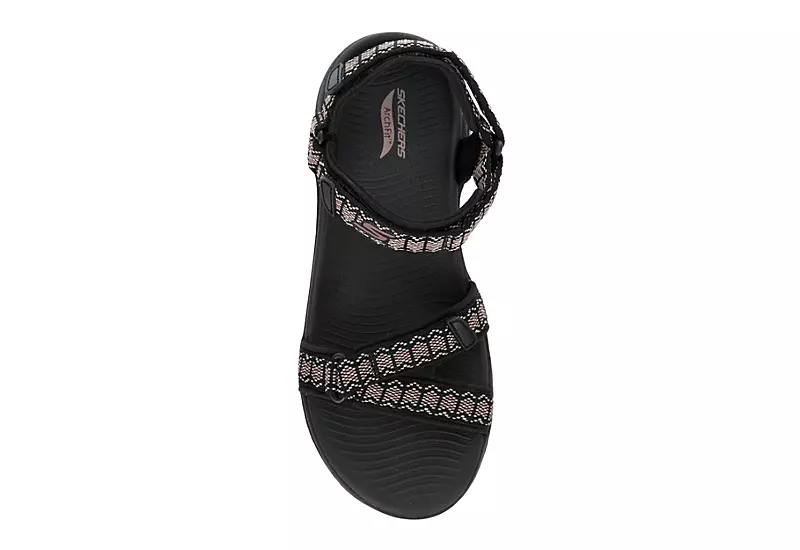 Skechers Womens Affinity Sandal - Black 8 Skechers Womens Affinity Sandal - Black - Image 6