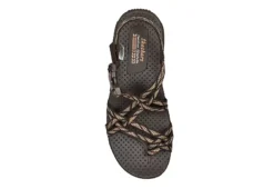 Skechers Womens Reggae Irie Mon Trail Grazer Outdoor Sandal - Chocolate 12 Skechers Womens Reggae Irie Mon Trail Grazer Outdoor Sandal - Chocolate -Fashion Women Shoe US 01 203282 03