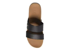 Reef Womens Banded Horizon 2.5 Slide Sandal - Black -Fashion Women Shoe US 01 203285 02