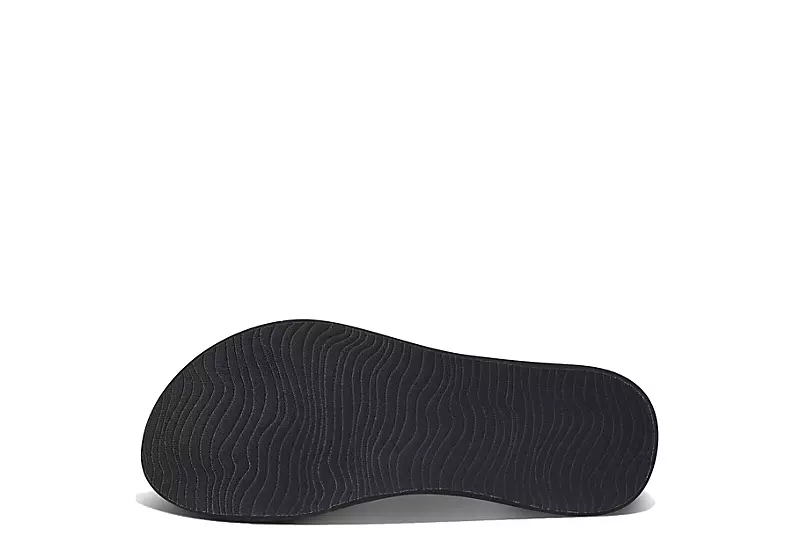 Reef Womens Spring Woven Flip Flop Sandal - Black 6 Reef Womens Spring Woven Flip Flop Sandal - Black - Image 4