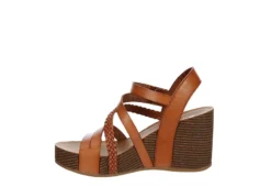 Xappeal Womens Maggy Wedge Sandal - Cognac 12 Xappeal Womens Maggy Wedge Sandal - Cognac -Fashion Women Shoe US 01 203298 03