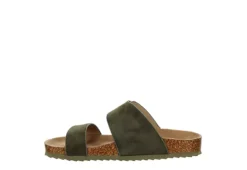 Bjorndal Womens Courtney Footbed Sandal - Olive -Fashion Women Shoe US 01 203304 03