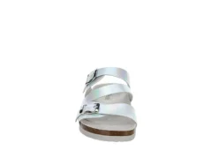 Bjorndal Womens Delaney Footbed Sandal - Silver 11 Bjorndal Womens Delaney Footbed Sandal - Silver -Fashion Women Shoe US 01 203311 02