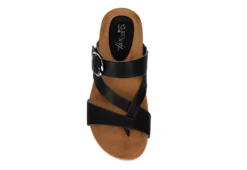 Eurosoft Womens Gladis Sandal - Black -Fashion Women Shoe US 01 203337 05