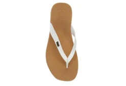 Reef Womens Stella Court Flip Flop Sandal - White -Fashion Women Shoe US 01 203340 05