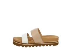 Reef Womens Banded Horizon Hi Slide Sandal - Sand -Fashion Women Shoe US 01 203342 03