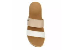 Reef Womens Banded Horizon Hi Slide Sandal - Sand -Fashion Women Shoe US 01 203342 05
