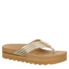 Reef Womens Horizon Shea Hi Slide Sandal - Champagne -Fashion Women Shoe US 01 203345 00