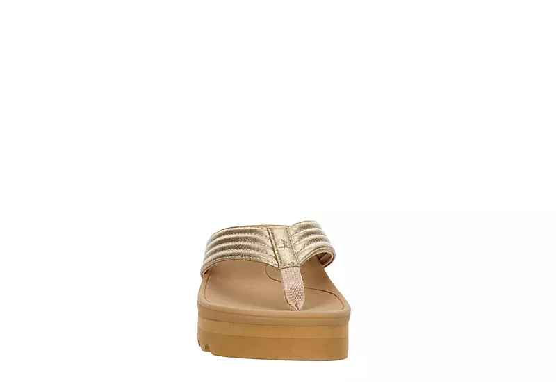 Reef Womens Horizon Shea Hi Slide Sandal - Champagne 5 Reef Womens Horizon Shea Hi Slide Sandal - Champagne - Image 3
