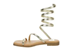 Dv By Dolce Vita Womens Maralin Flat Sandal - Gold 12 Dv By Dolce Vita Womens Maralin Flat Sandal - Gold -Fashion Women Shoe US 01 203350 03