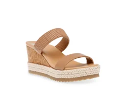 Dv By Dolce Vita Womens Effie Wedge Sandal - Tan
