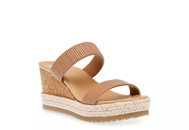 Dv By Dolce Vita Womens Effie Wedge Sandal - Tan 3 Dv By Dolce Vita Womens Effie Wedge Sandal - Tan