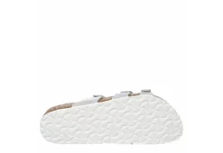 Birkenstock Womens Franca Vegan Footbed Sandal - Silver 15 Birkenstock Womens Franca Vegan Footbed Sandal - Silver -Fashion Women Shoe US 01 203366 06