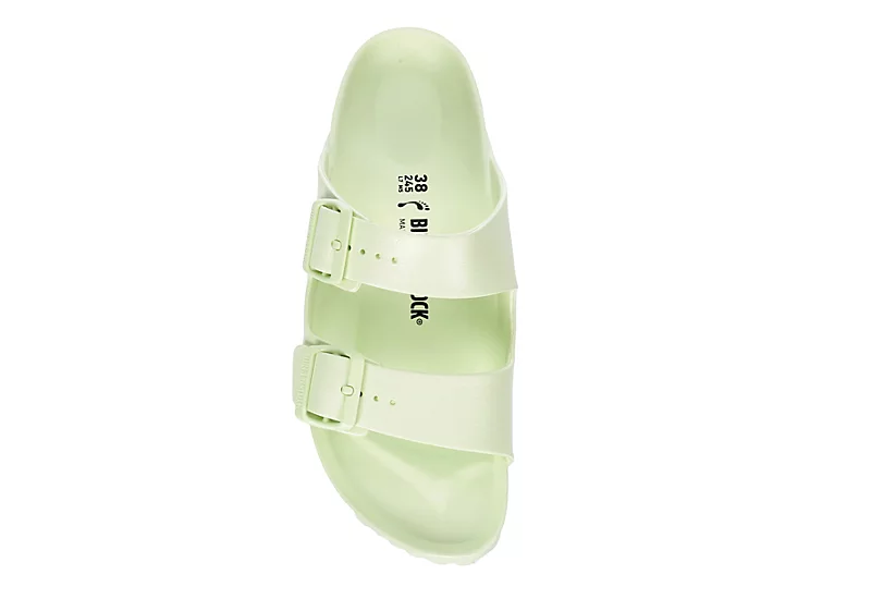 Birkenstock Womens Arizona Essentials Slide Sandal - Lime 8 Birkenstock Womens Arizona Essentials Slide Sandal - Lime - Image 6