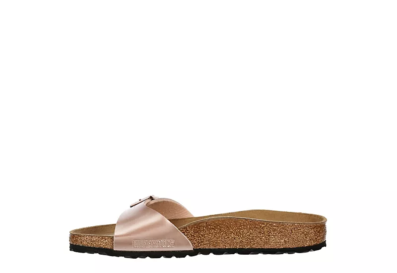 Birkenstock Womens Madrid Footbed Sandal - Rose Gold 6 Birkenstock Womens Madrid Footbed Sandal - Rose Gold - Image 4