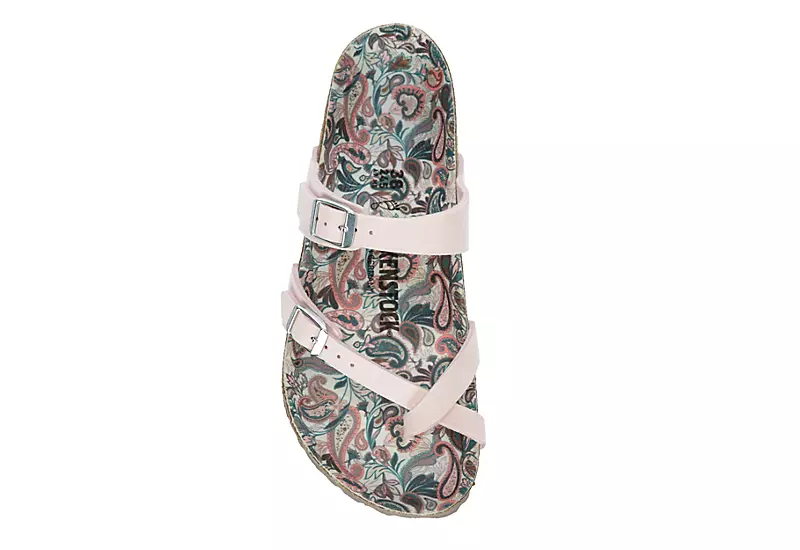 Birkenstock Womens Mayari Footbed Sandal - Pale Pink 8 Birkenstock Womens Mayari Footbed Sandal - Pale Pink - Image 6