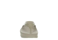 Oofos Womens Oomega Flip Flop Sandal - Khaki 11 Oofos Womens Oomega Flip Flop Sandal - Khaki -Fashion Women Shoe US 01 203392 02